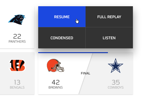 Replay and on-demand game viewing